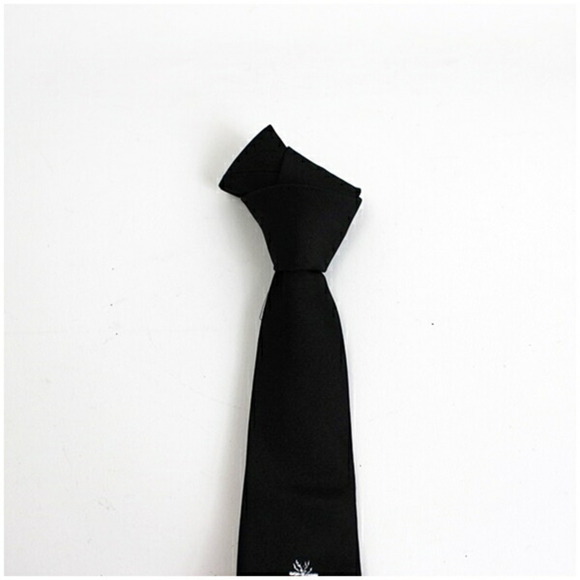 Christian Dior Silk Necktie Men's Narrow Tie